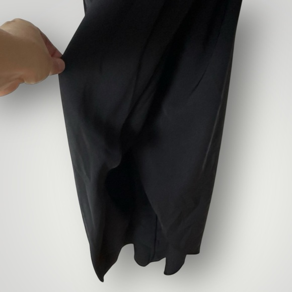 Shona Joy Core Strapless Frill Maxi Dress Black Size 2 Evening Formal Cocktail - Picture 8 of 15